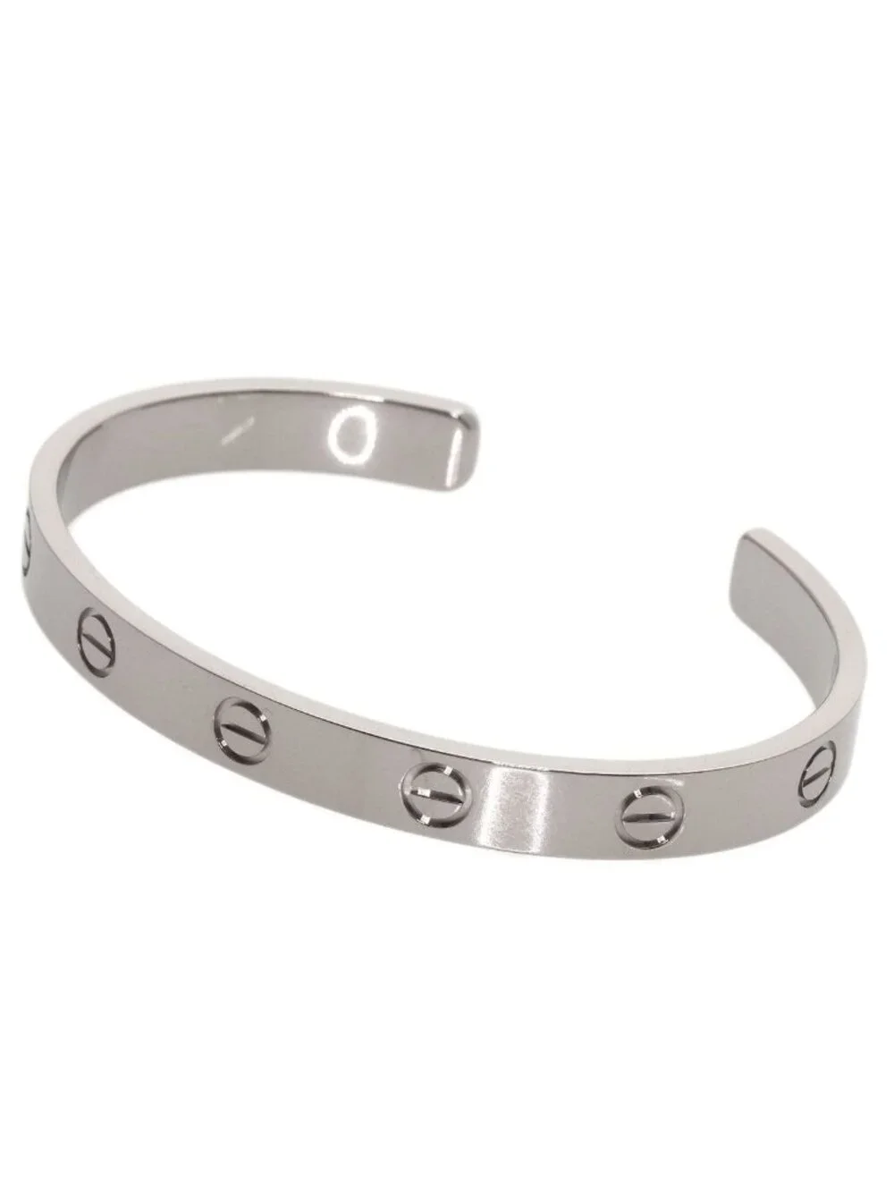 Cartier Open Love Bracelet 16 18K White Gold